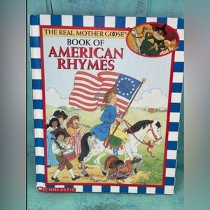 Mother Goose hardback book American rhymes